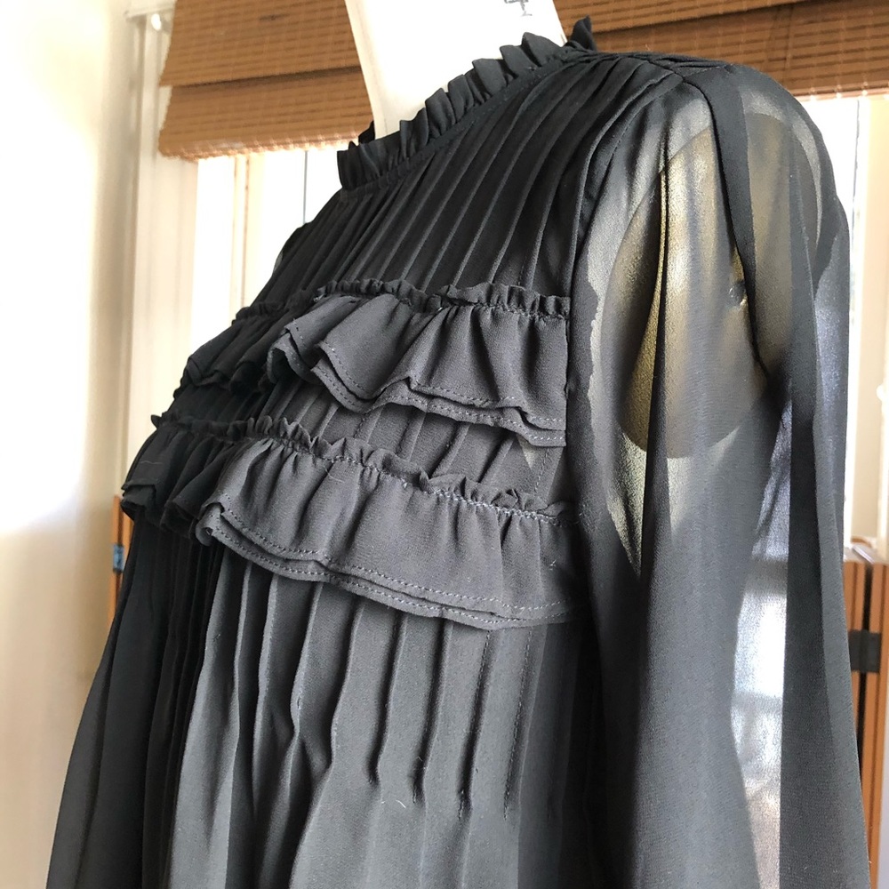 Chiffon Ruffle Top by Velvet